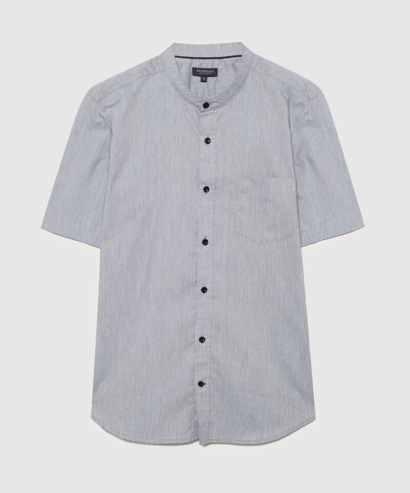 Camisa Manga Corta con Cuello Neru
