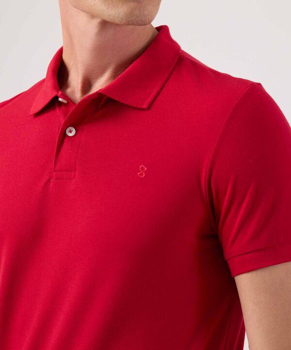 Polo Cuello Tejido Unicolor image number null