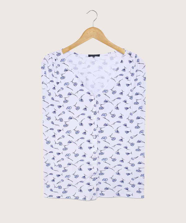 Camiseta Estampada Manga Sisa