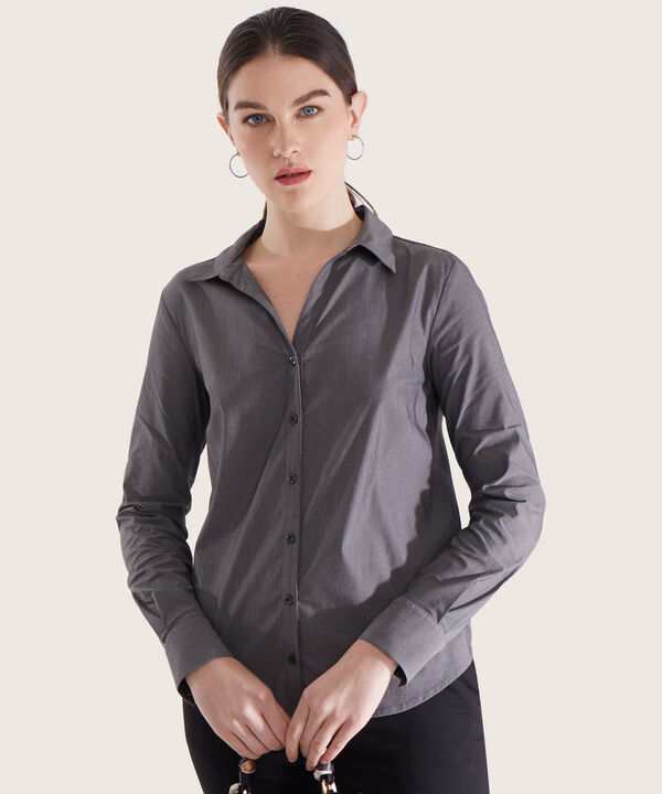 Camisa Manga Larga Unicolor