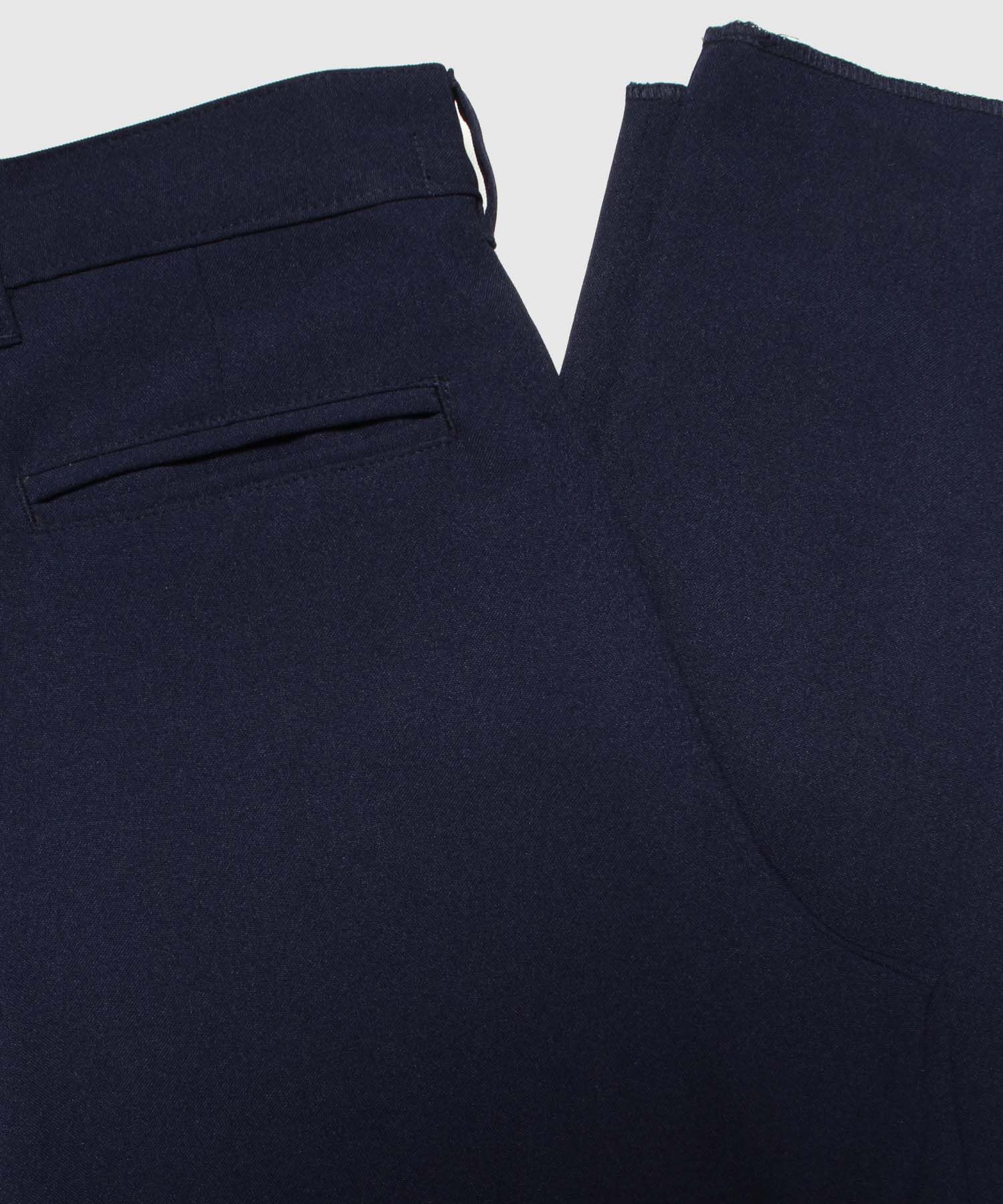 Pantalón Clásico Niño Con Prenses Unicolor