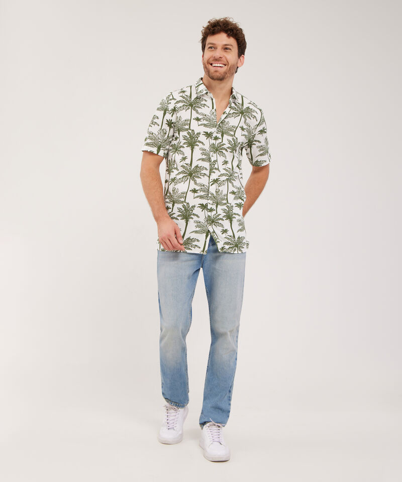 Camisa Manga Corta Estampada