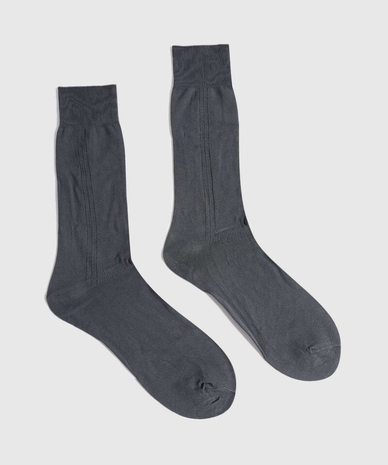 Medias Unicolor Ca&ntilde;a Larga 