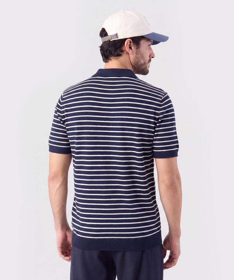 Polo Tejida Para Hombre