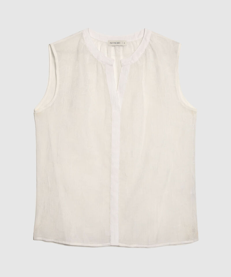 Blusa Cuello Mao