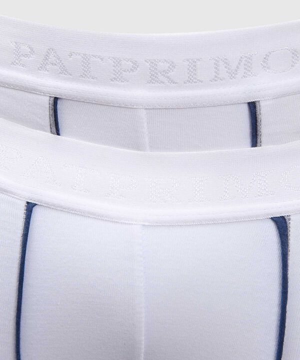 Boxer Para Hombre Con Detalles En Contraste En Algodón 