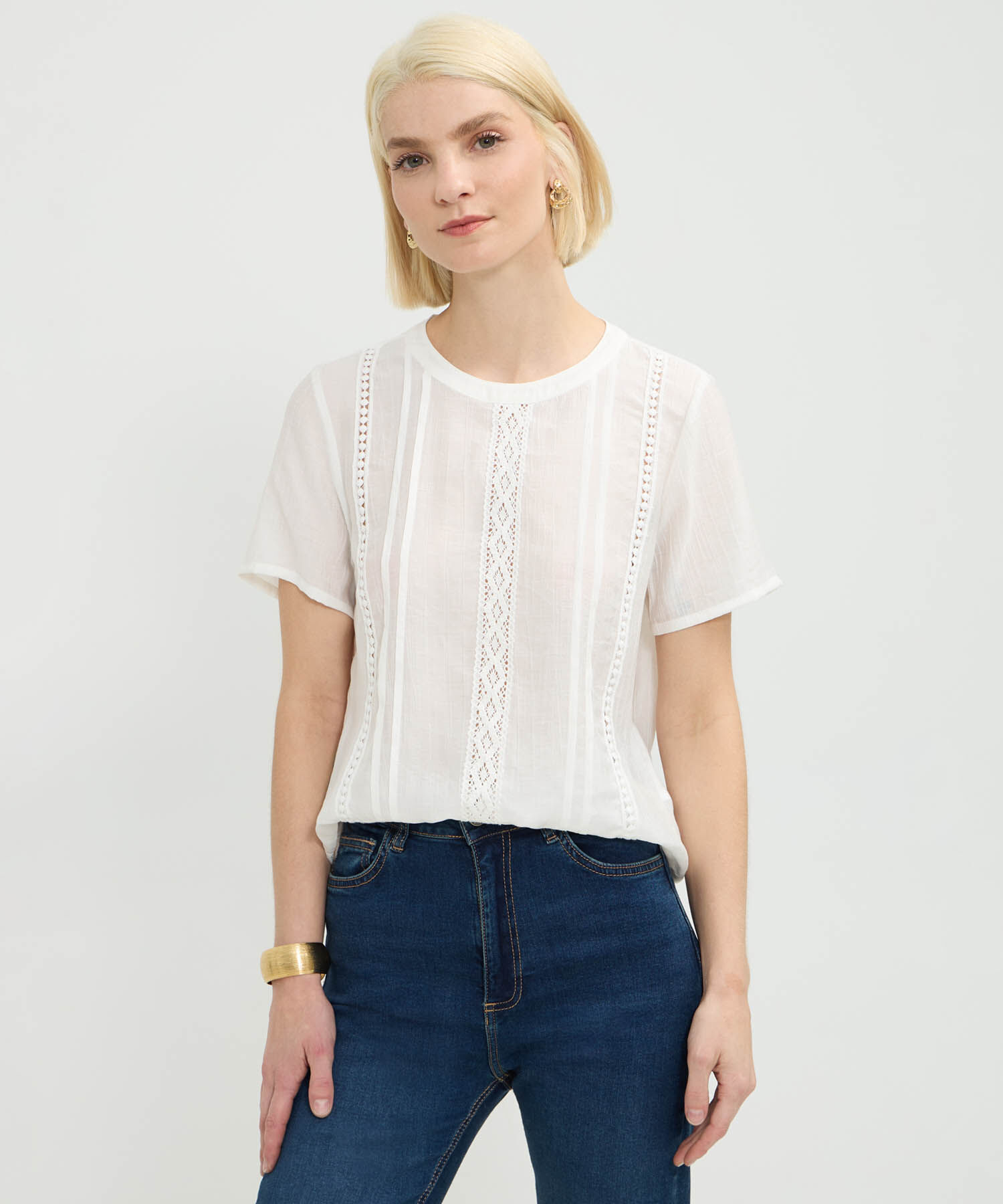 Blusa Manga Corta