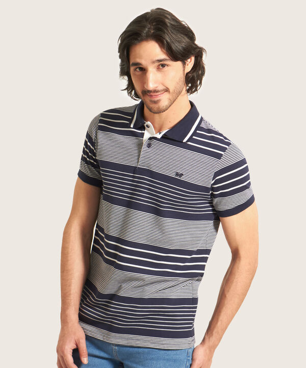 Polo Listadora Rayas Slim Fit