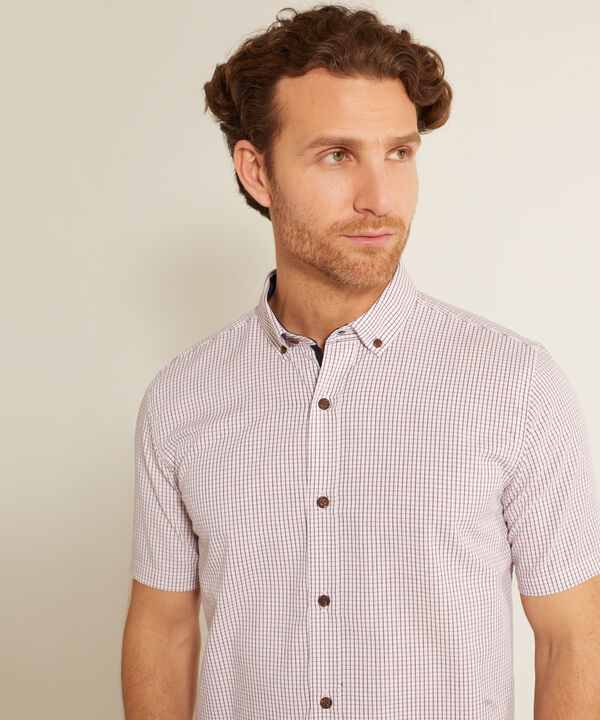Camisa Manga Corta Preteñida