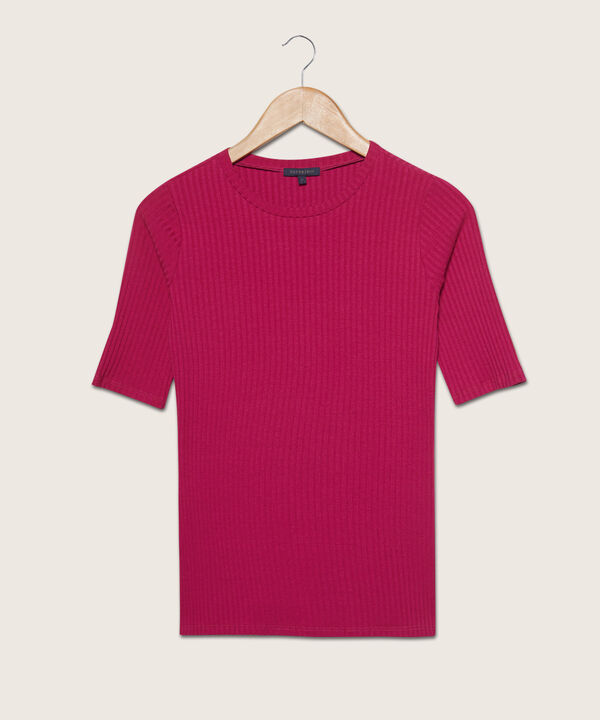 Camiseta Cuello Redondo Manga Al Codo