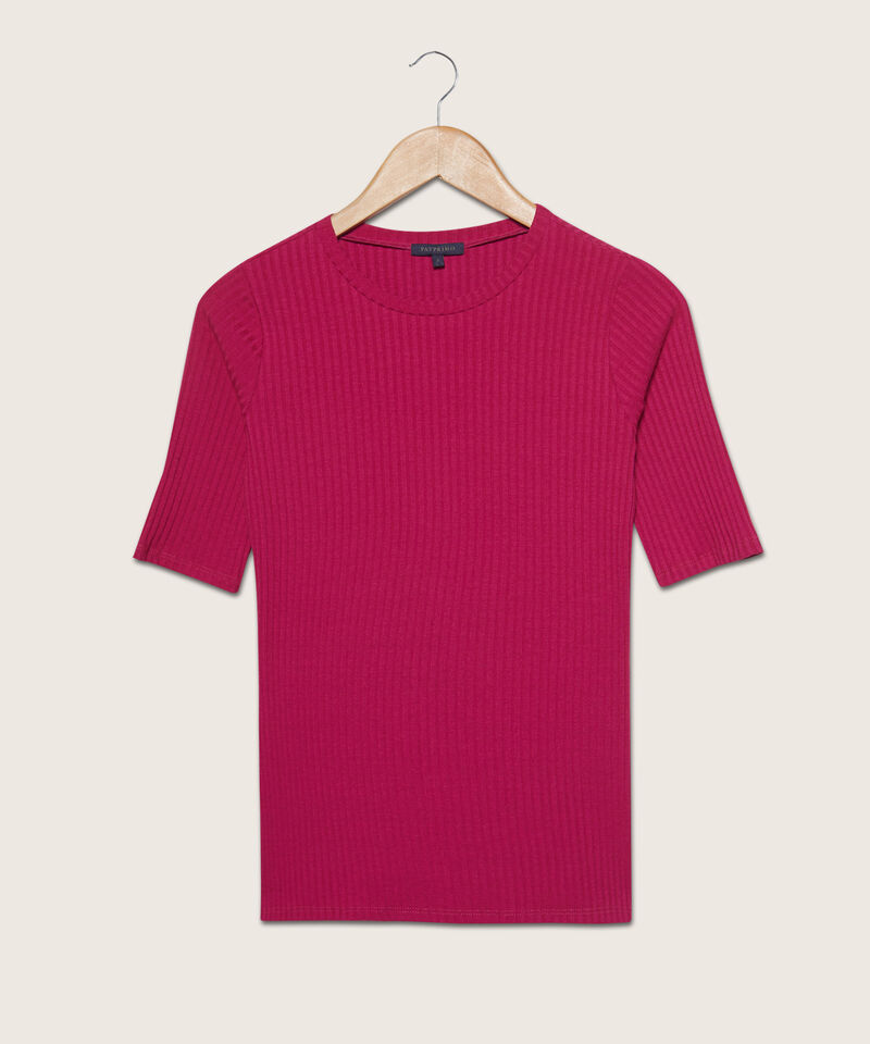 Camiseta Cuello Redondo Manga Al Codo