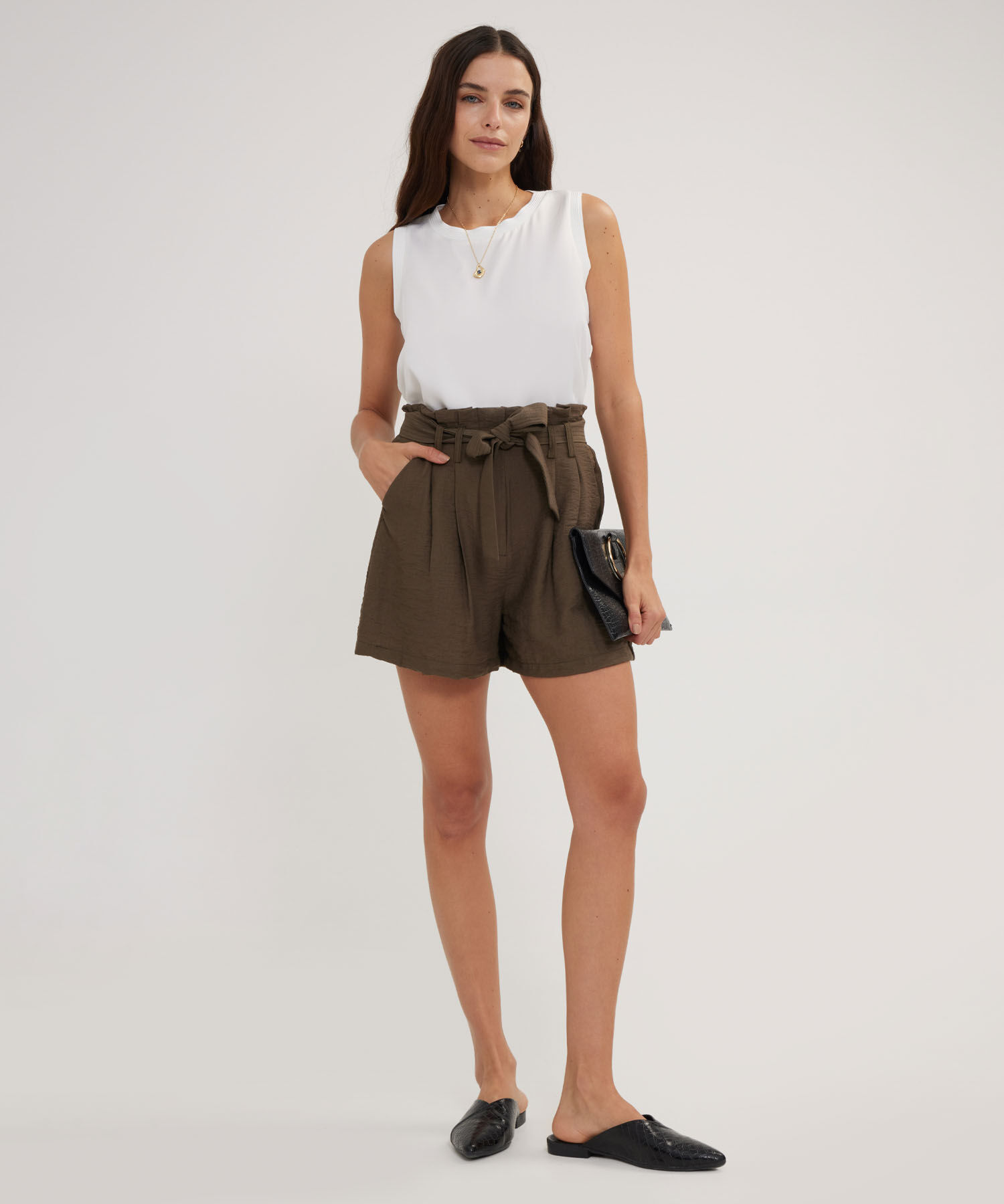 Short Silueta A Unicolor