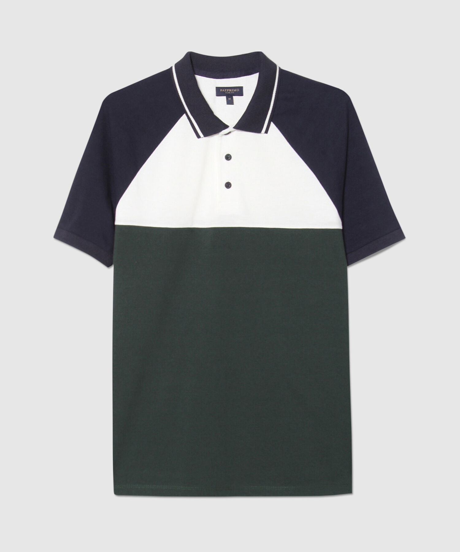 Polo Unicolor Bloques