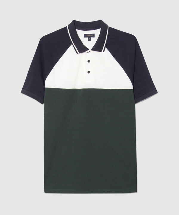 Polo Unicolor Bloques