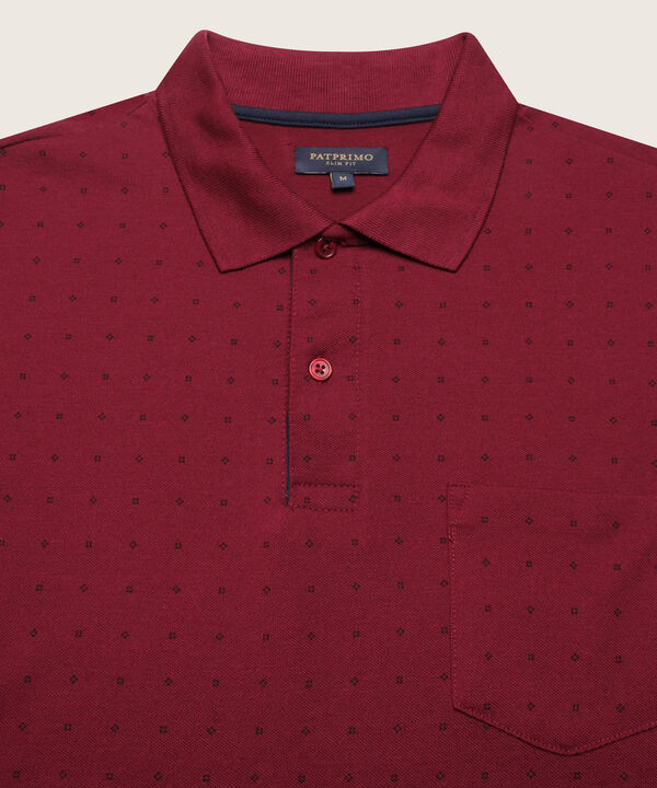 Polo Corte Slim Fit Blanco