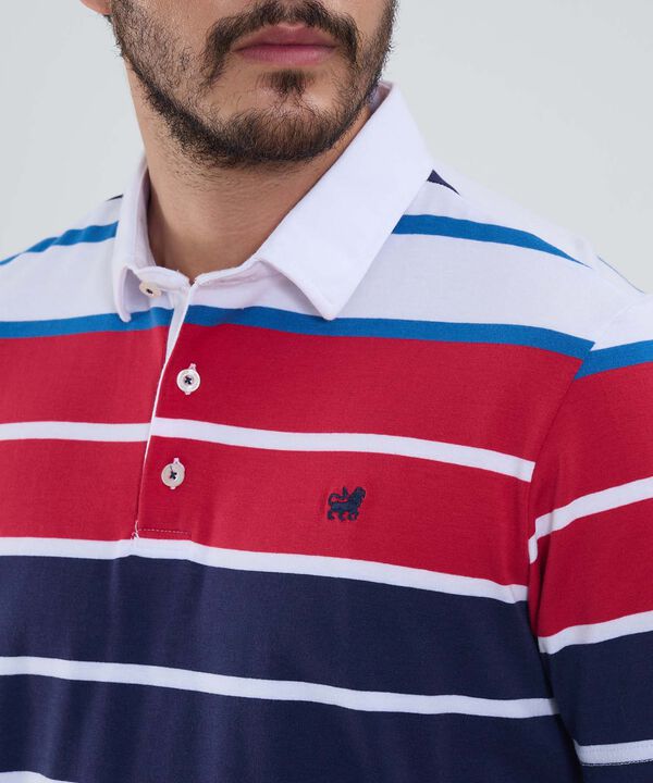 Polo Cuello Máquina Preteñida Sin Bolsillo Para Hombre image number null