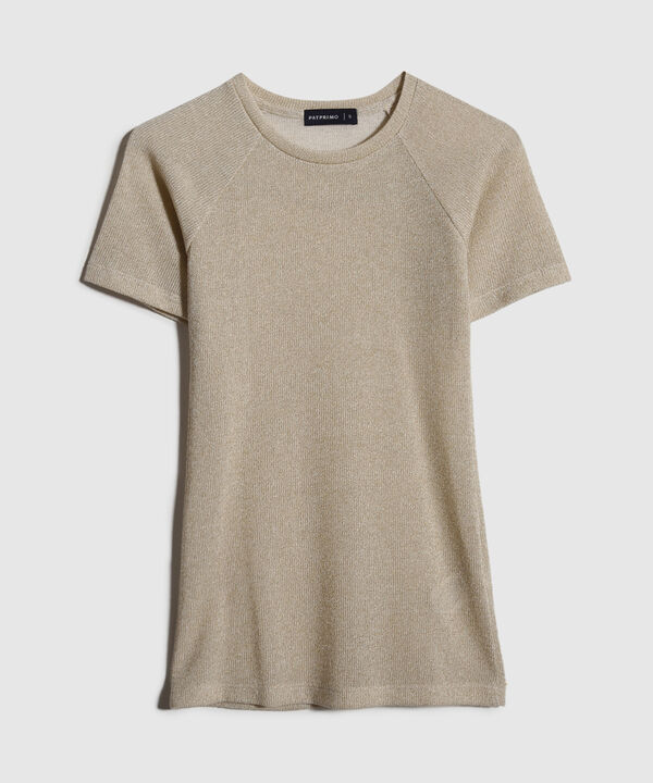 Camiseta Unicolor Textura