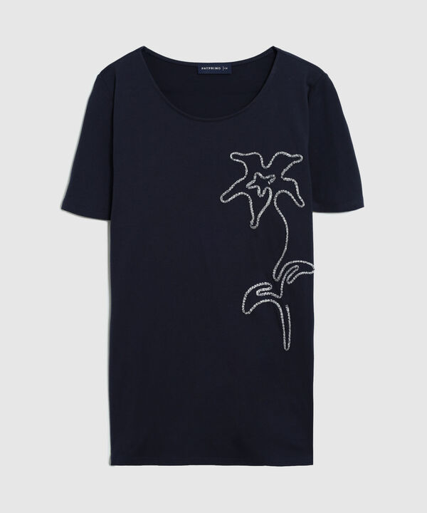Camiseta B&aacute;sica De Cuello Redondo Mujer Curvy image number null