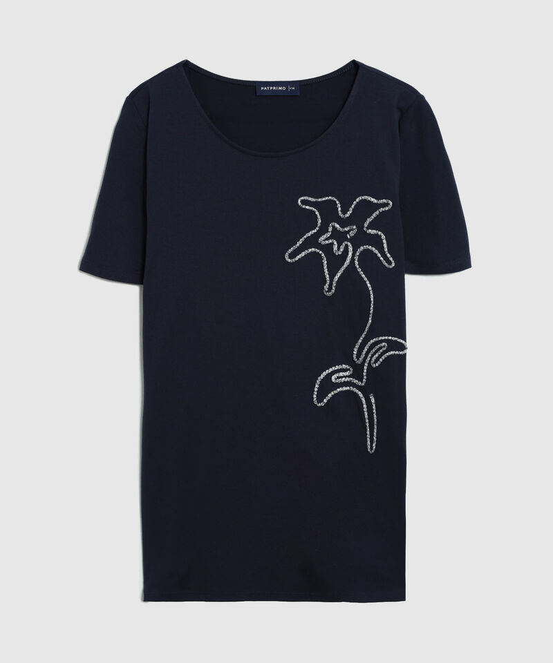 Camiseta B&aacute;sica De Cuello Redondo Mujer Curvy