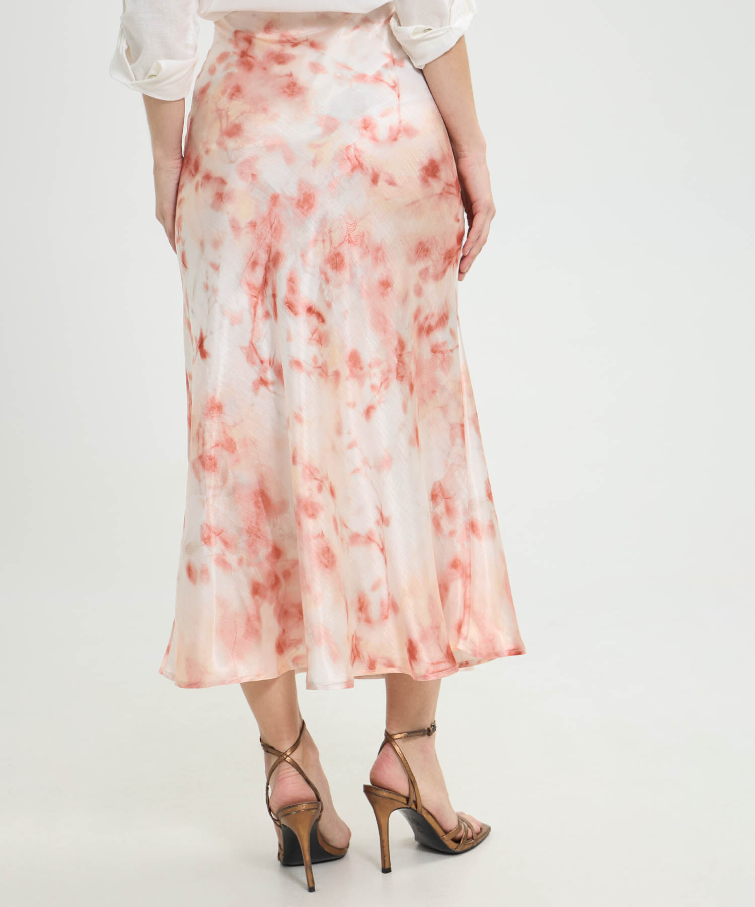 Falda Silueta Sirena Estampada