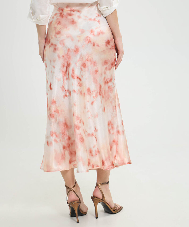 Falda Silueta Sirena Estampada