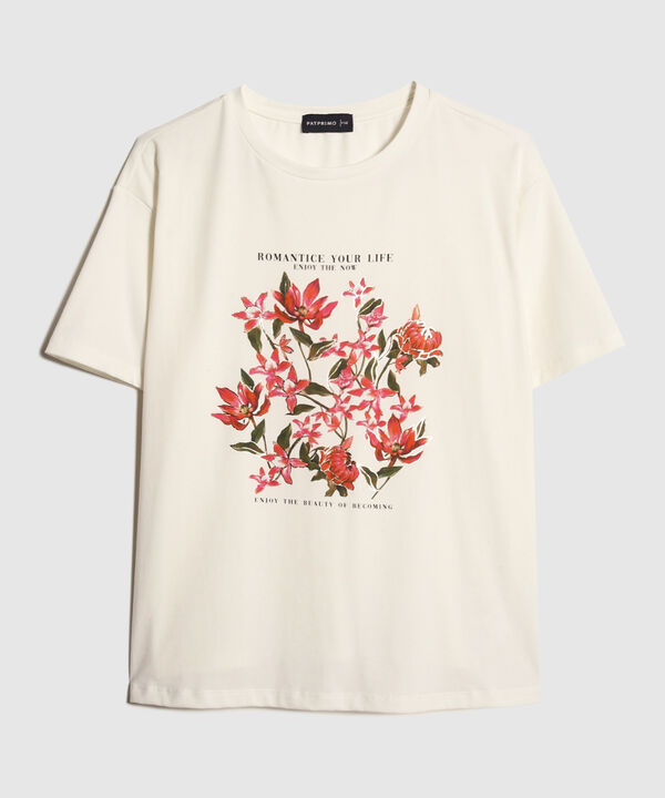 Camiseta Unicolor Con Screen