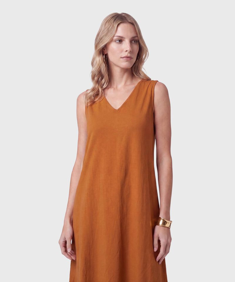 Vestido Casual Con Escote En V Para Mujer