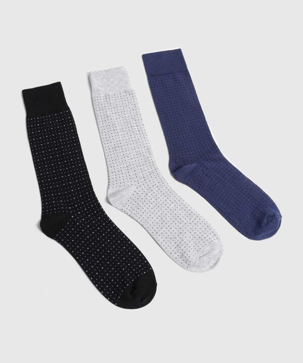 Pack x 3 Medias Largas Estampadas image number null