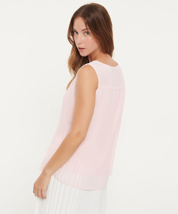 Blusa Plisada Manga Sisa image number null