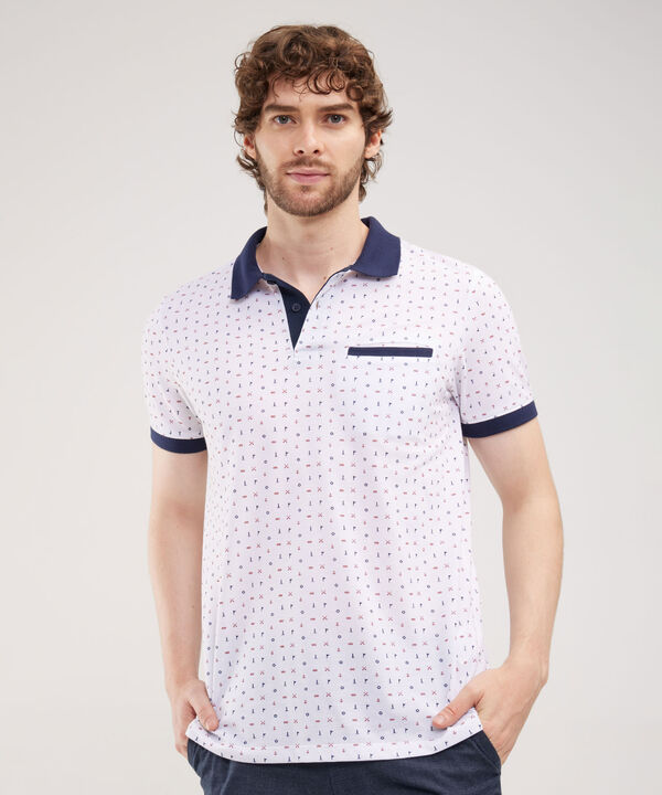Polo Manga Corta Estampada image number null