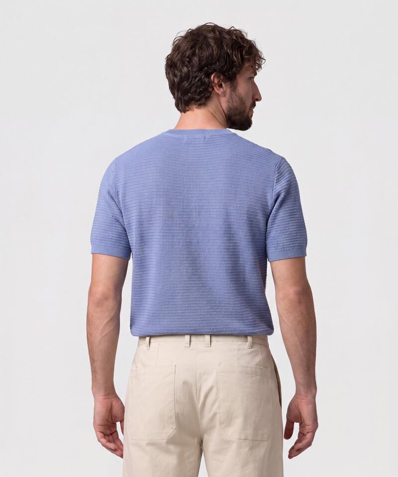Camiseta En Tejido De Punto Hombre