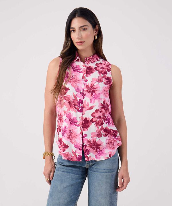 Blusa Estampada Manga Sisa  image number null