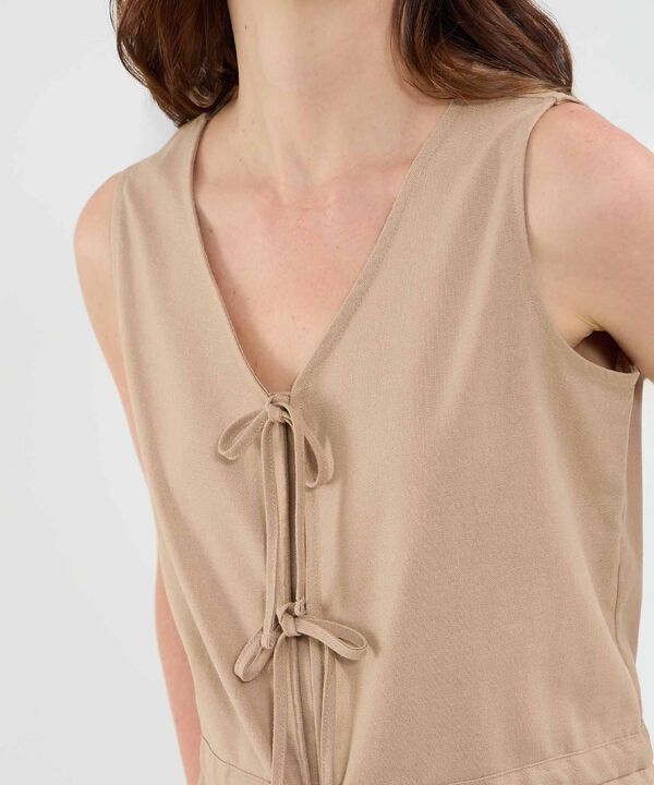 Blusa manga sisa para mujer image number null