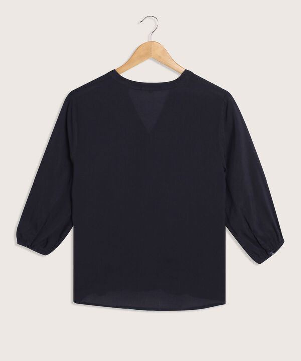 Blusa Manga 3/4 Unicolor image number null