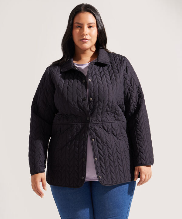 Chaqueta Larga Acolchada image number null