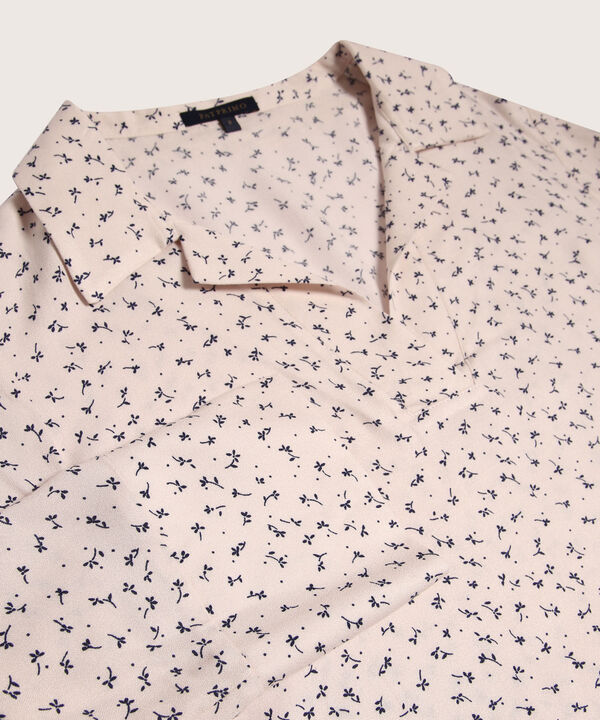 Camisa Manga 3/4 Estampada