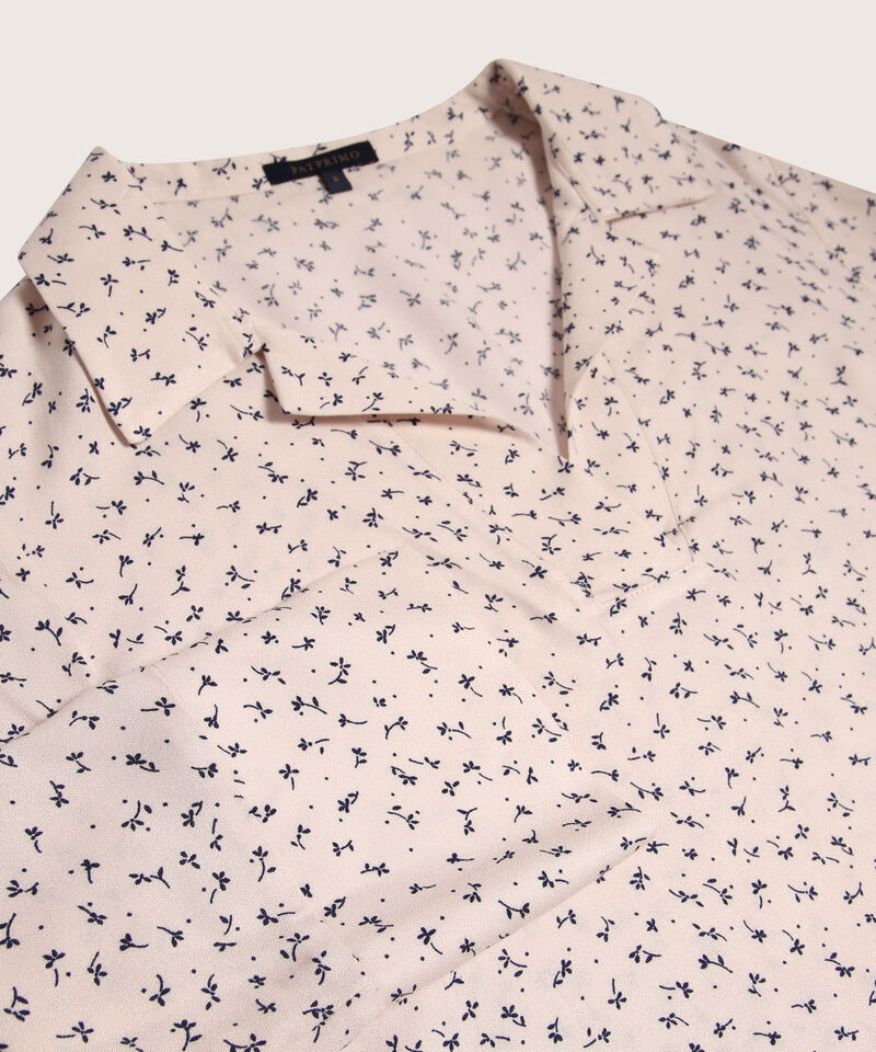 Camisa Manga 3/4 Estampada