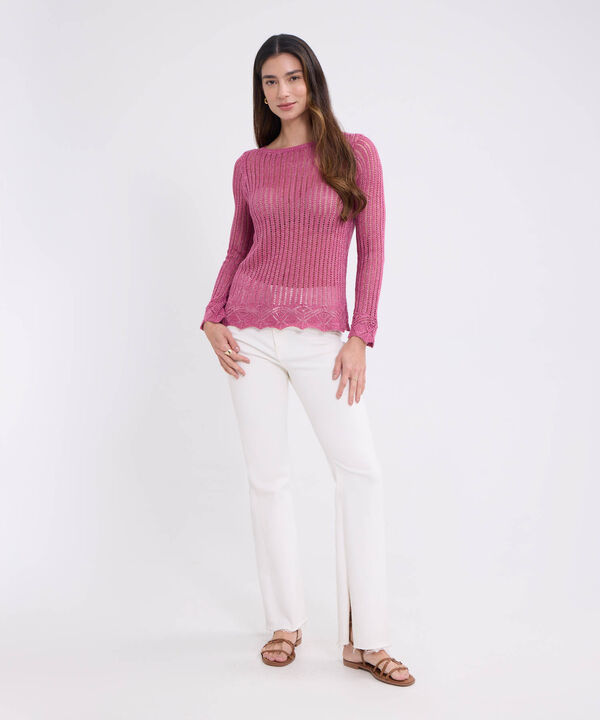 Saco unicolor para mujer image number null