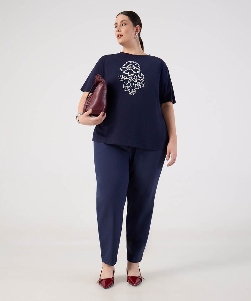 Camiseta Manga Corta para Mujer Curvy