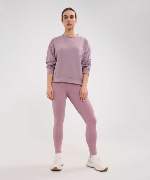 Leggings Para Mujer De Tejido Jaspeado  image number null