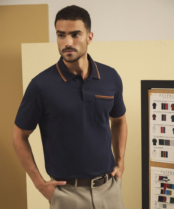 Polo con Bolsillo para Hombre image number null