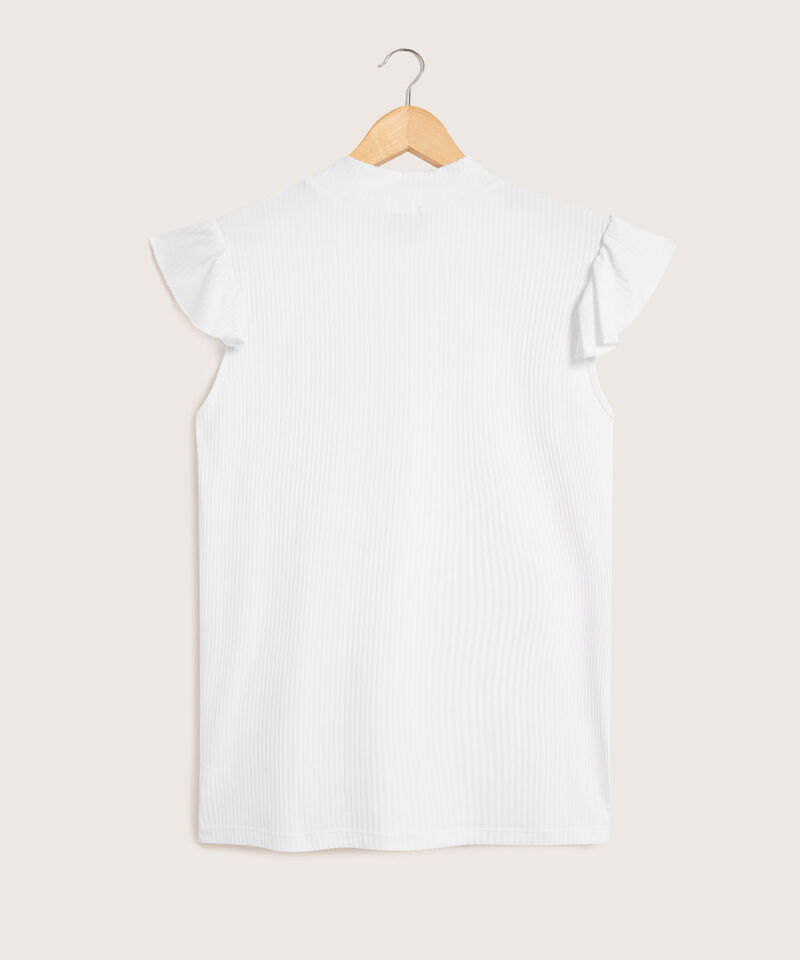 Camiseta Unicolor Manga Sisa