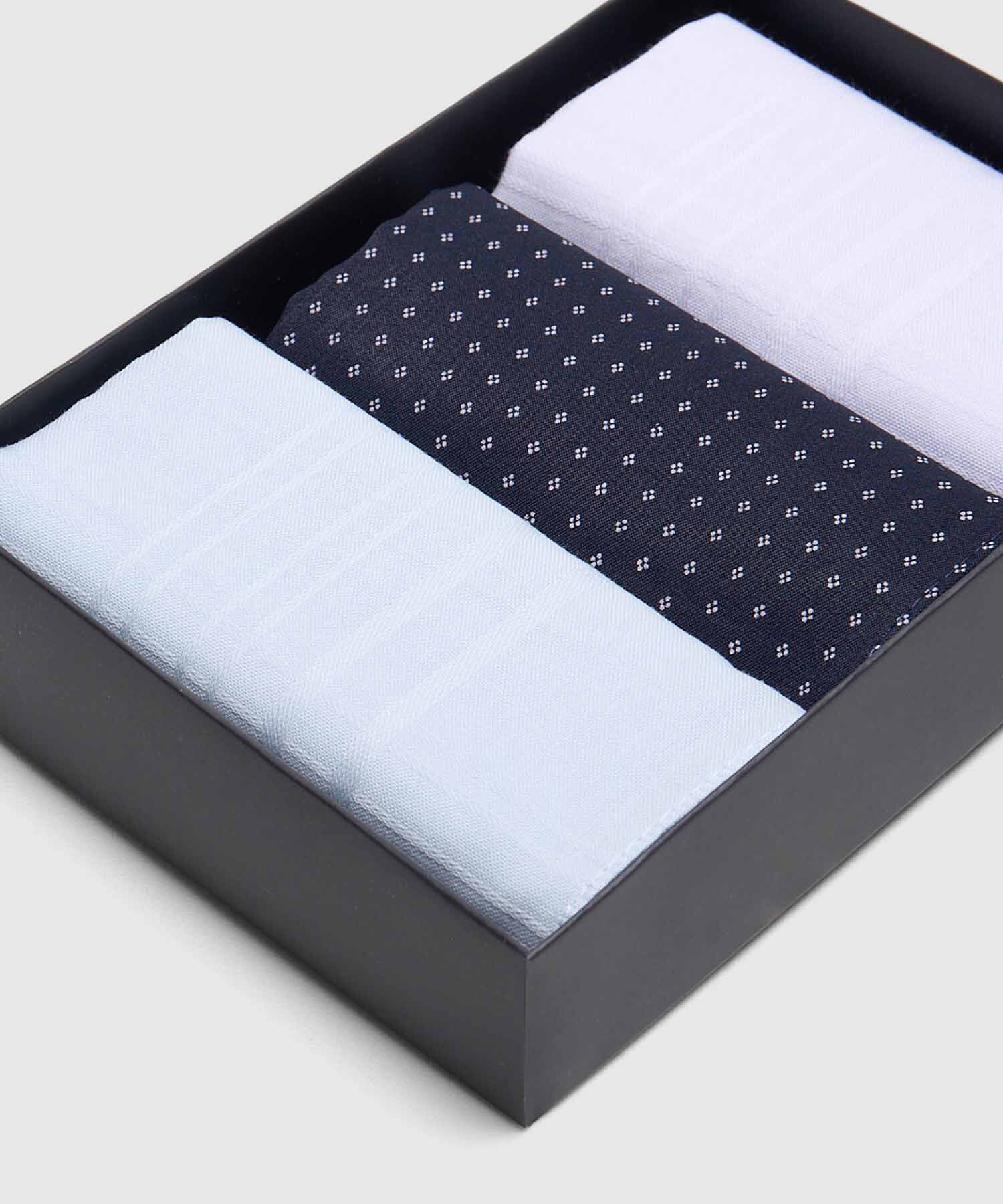 Set De Pa&ntilde;uelos De Bolsillo Hombre