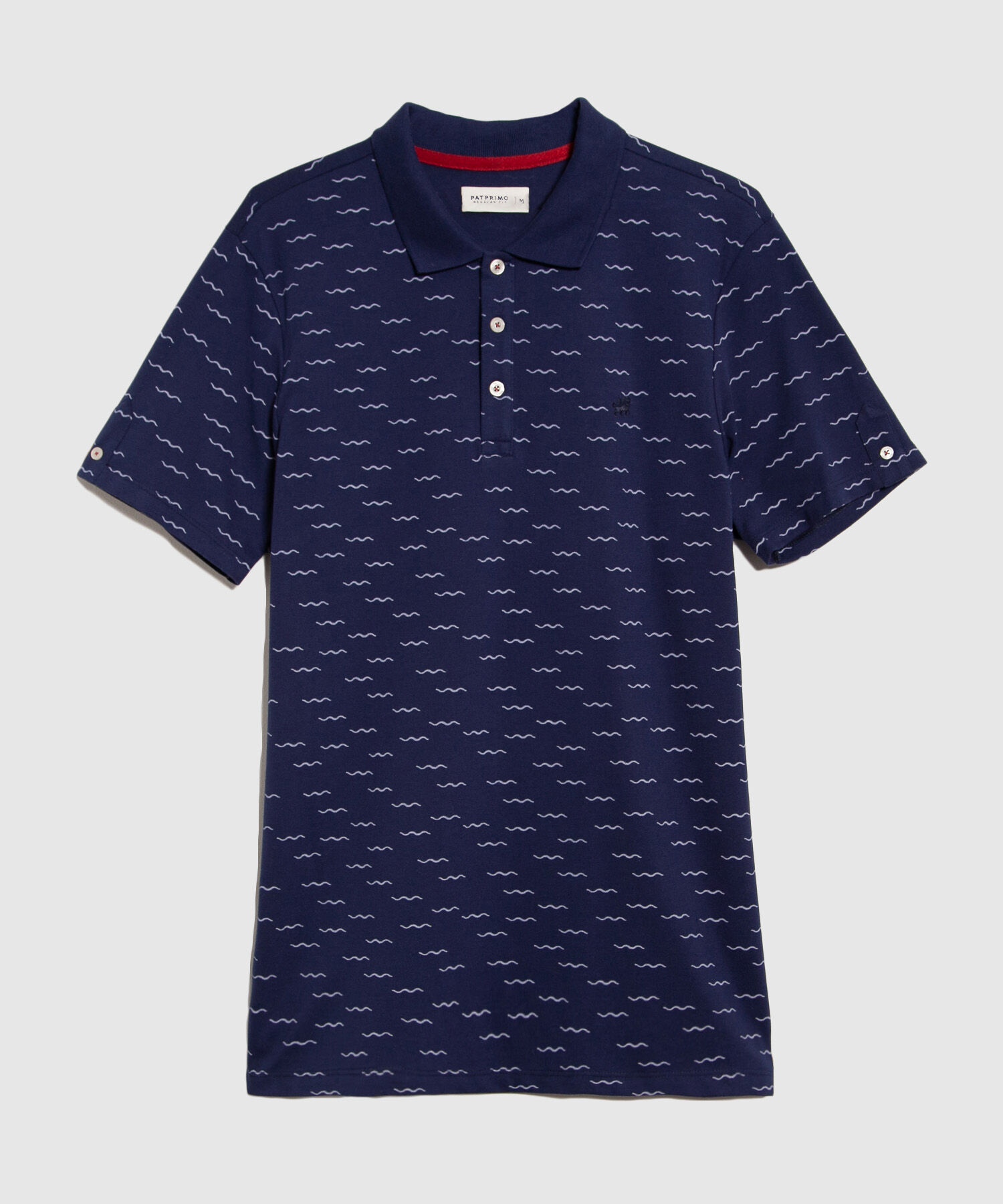 Polo Tejida Estampada