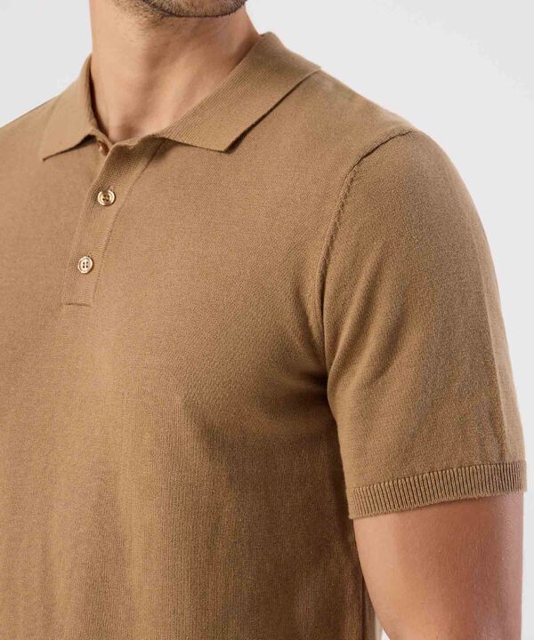 Polo De Punto Manga Corta Estilo Cl&aacute;sico Para Hombre