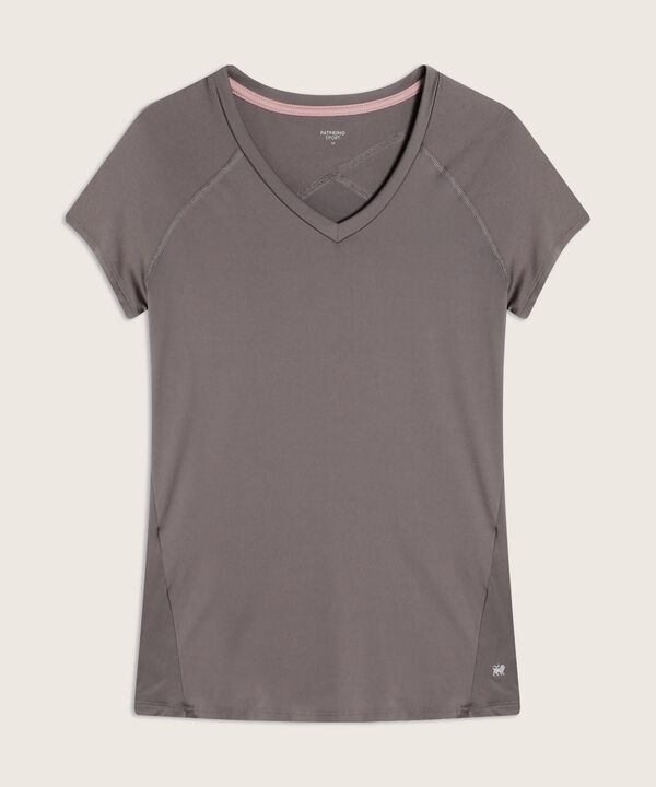 Camiseta Para Mujer, Cuello En V