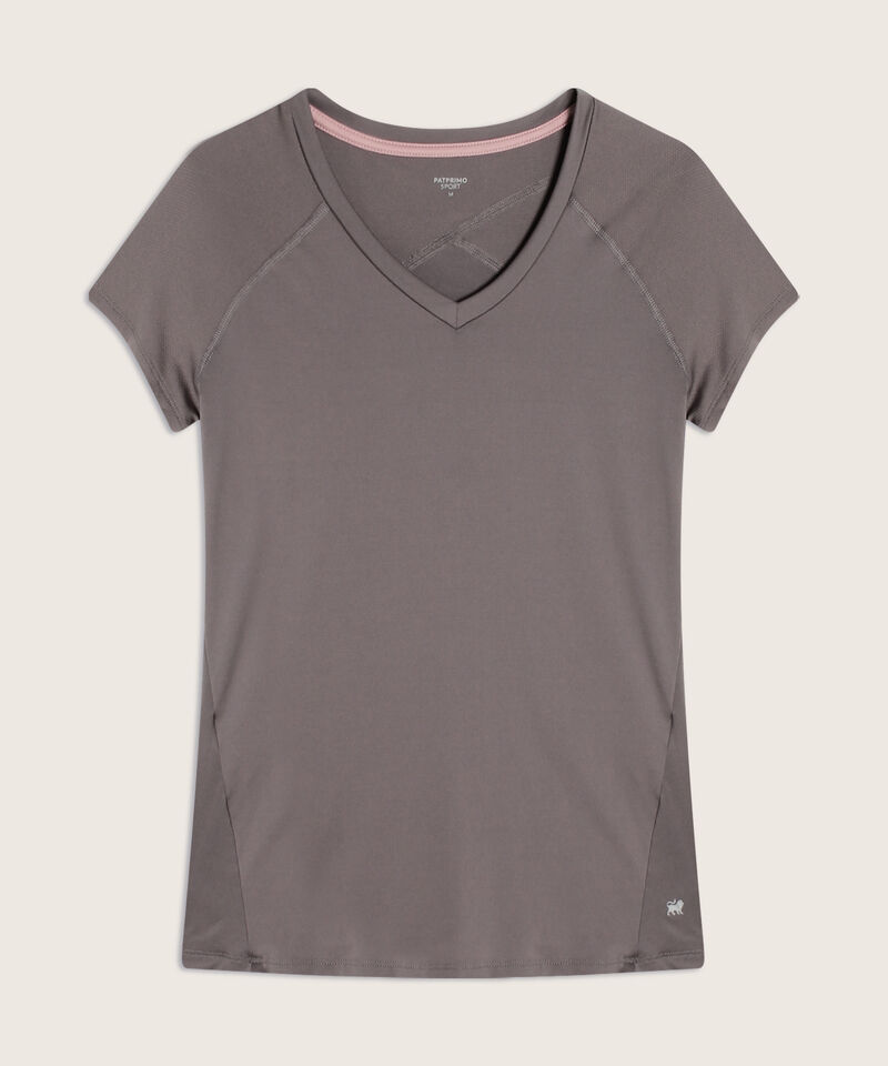 Camiseta Para Mujer, Cuello En V