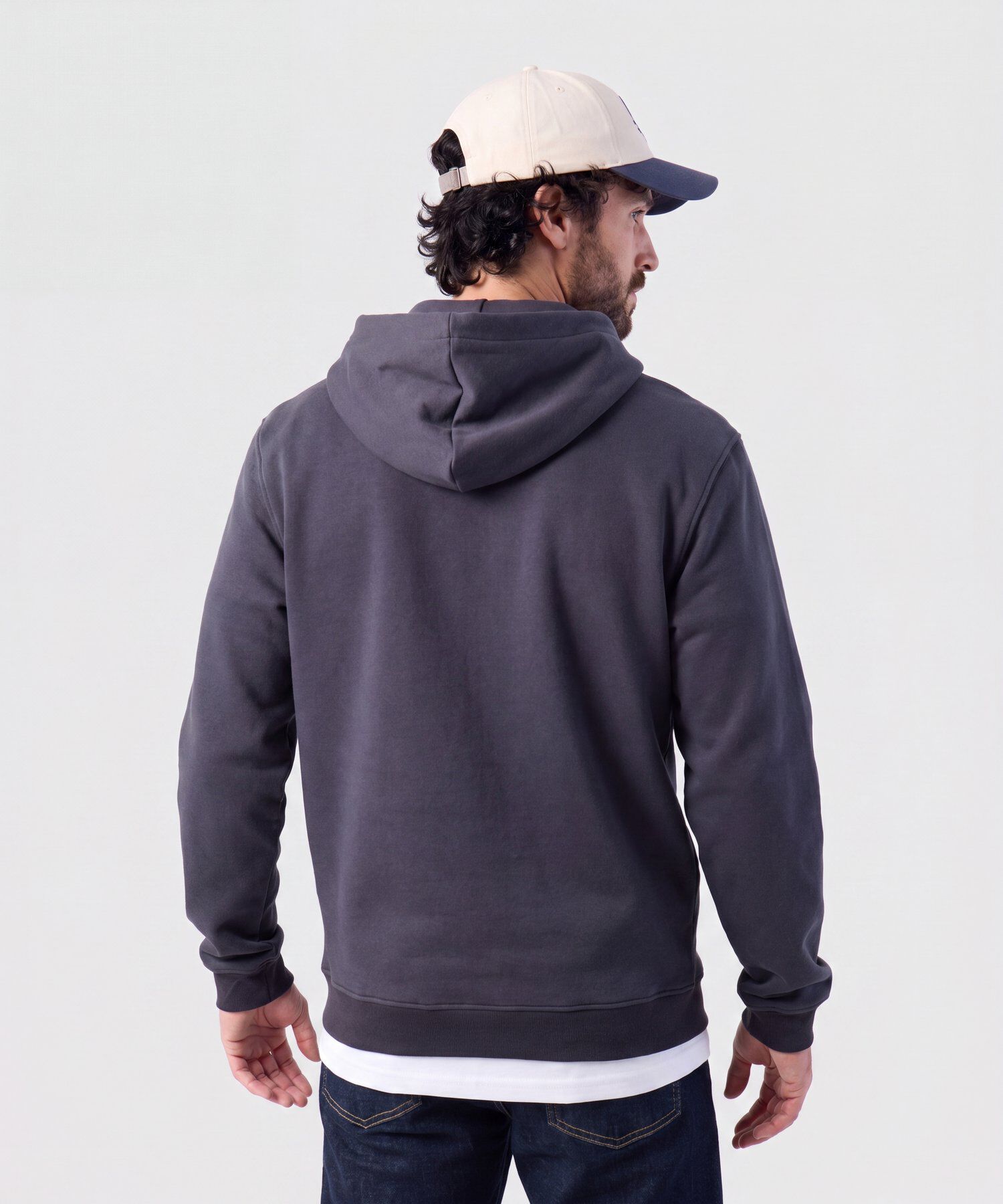 Buzo Con Capucha Y Bolsillo Kangoo Para Hombre