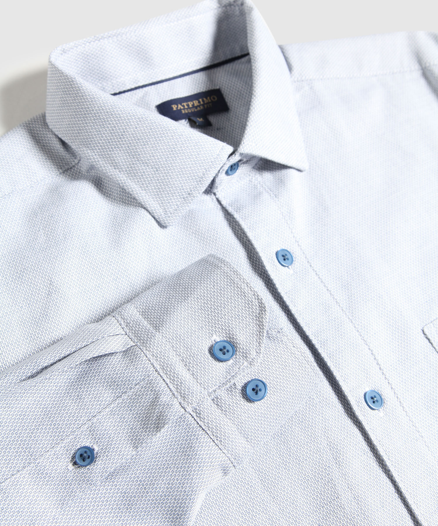 Camisa Formal Preteñida Fit Regular