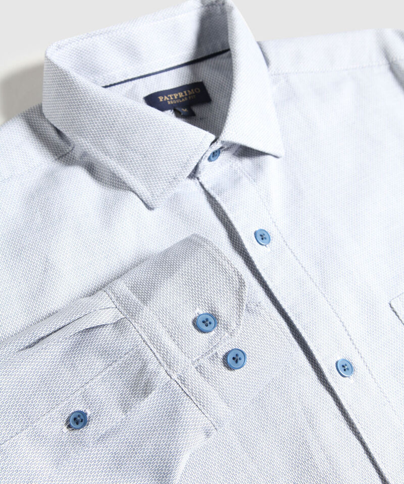 Camisa Formal Preteñida Fit Regular